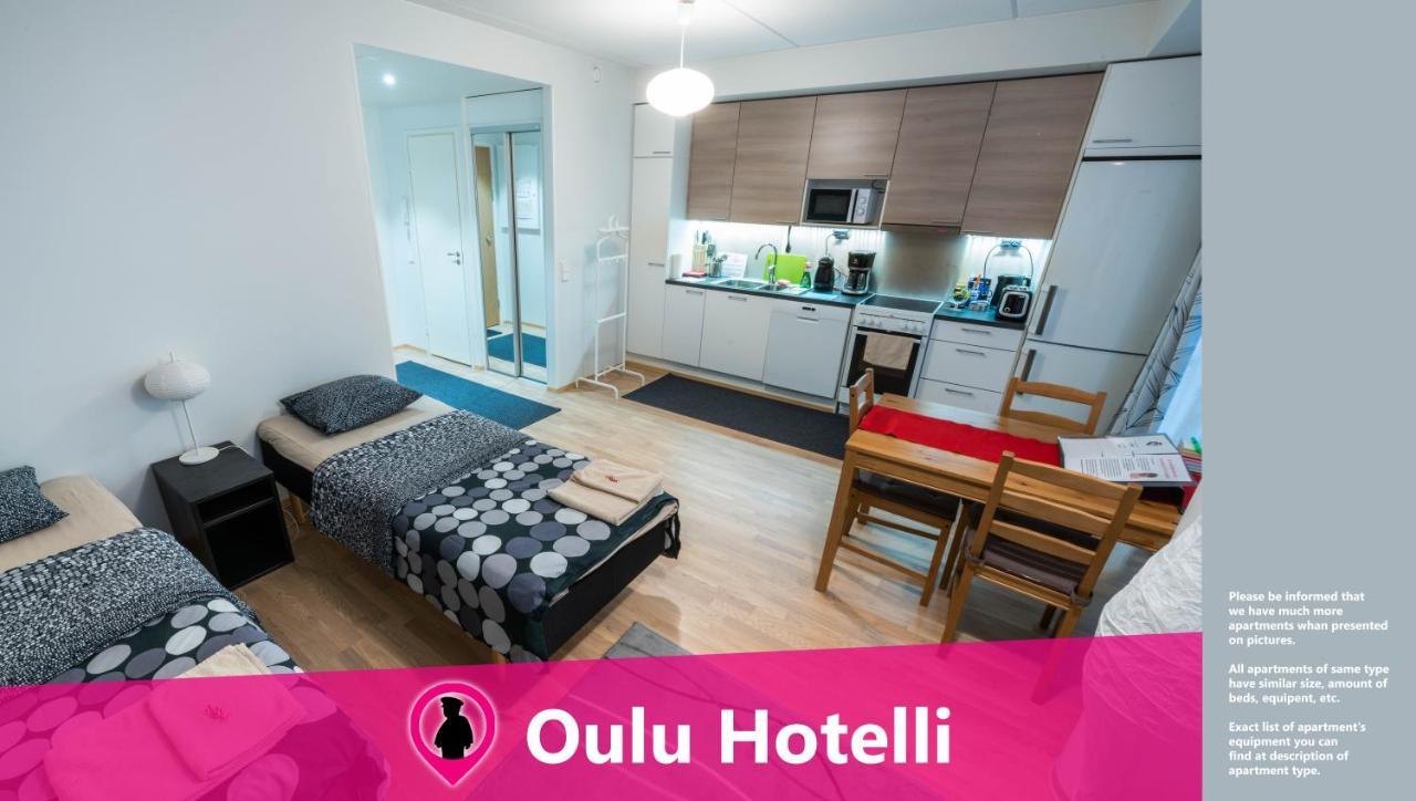 Oulu Hotelli Apartments מראה חיצוני תמונה